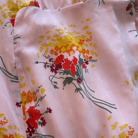 J. Crew Mercantile Pink Tiered Floral Maxi Dress 31716 - Picture 10 of 13